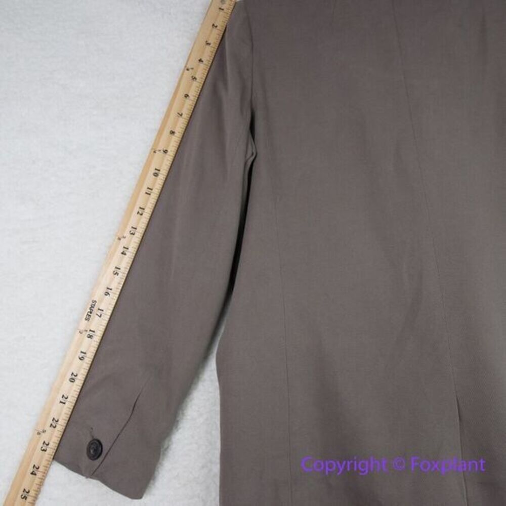 New! Madewell Drapeweave Caldwell Double Breasted Blaze‎ in taupe, size S - Picture 9 of 13